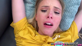 Cute blonde Dixie Lynn seduces her stepbrother